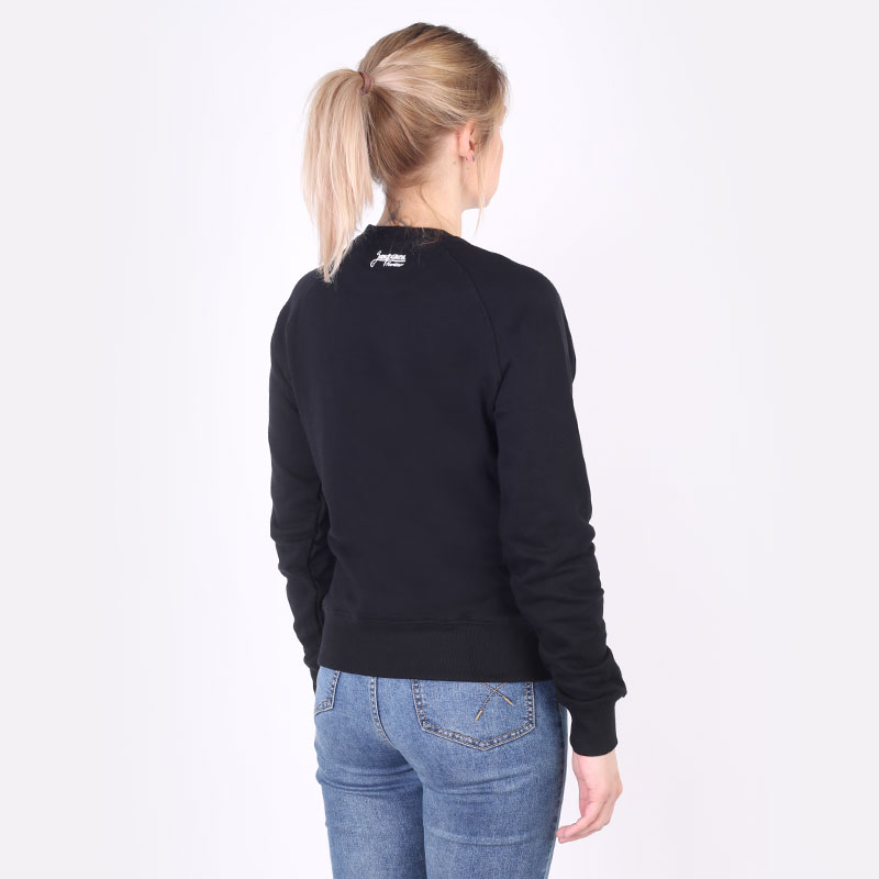 Женская толстовка Запорожец heritage Dobro Sweatshirt (W Dobro 1-black)  - цена, описание, фото 3